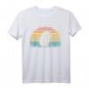 Retro Sonnenuntergang Igel Hedgie Hoglet Girl Pet Lover T-Shirt – Süßes Geschenk für Tierliebhaberinnen und Igel-Fans, perfekt zum Geburtstag