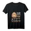 Damen It's Not Always Easy To Hug Igel T-Shirt - Lustiges Tierliebhaber-Shirt mit V-Ausschnitt, Perfekt als Weihnachts- oder Geburtstagsgeschenk für Igel-Fans und Tierliebhaberinnen