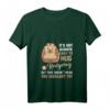 Damen It's Not Always Easy To Hug Igel T-Shirt - Lustiges Tierliebhaber-Shirt mit V-Ausschnitt, Perfekt als Weihnachts- oder Geburtstagsgeschenk für Igel-Fans und Tierliebhaberinnen