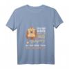 Damen It's Not Always Easy To Hug Igel T-Shirt - Lustiges Tierliebhaber-Shirt mit V-Ausschnitt, Perfekt als Weihnachts- oder Geburtstagsgeschenk für Igel-Fans und Tierliebhaberinnen