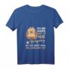 Damen It's Not Always Easy To Hug Igel T-Shirt - Lustiges Tierliebhaber-Shirt mit V-Ausschnitt, Perfekt als Weihnachts- oder Geburtstagsgeschenk für Igel-Fans und Tierliebhaberinnen