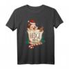 Lustiges Weihnachtshecken-Nog-Igel-Eierpunsch T-Shirt – Originelles Geschenk für Eierlikörliebhaber, Kinder und Erwachsene zu Weihnachten