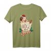 Lustiges Weihnachtshecken-Nog-Igel-Eierpunsch T-Shirt – Originelles Geschenk für Eierlikörliebhaber, Kinder und Erwachsene zu Weihnachten