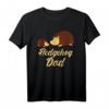 Hedgehog Dad T-Shirt - Lustiges Igel T-Shirt für Tierliebhaber, Freunde & Familie, ideales Geschenk zu Geburtstag, Weihnachten & besonderen Anlässen