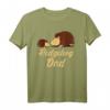 Hedgehog Dad T-Shirt - Lustiges Igel T-Shirt für Tierliebhaber, Freunde & Familie, ideales Geschenk zu Geburtstag, Weihnachten & besonderen Anlässen