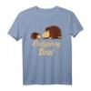 Hedgehog Dad T-Shirt - Lustiges Igel T-Shirt für Tierliebhaber, Freunde & Familie, ideales Geschenk zu Geburtstag, Weihnachten & besonderen Anlässen