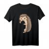 Igel Liebhaber Kinder Damen Mädchen T-Shirt - Witziges Tiermotiv Geschenk für Weihnachten & Geburtstag