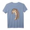 Igel Liebhaber Kinder Damen Mädchen T-Shirt - Witziges Tiermotiv Geschenk für Weihnachten & Geburtstag