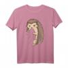 Igel Liebhaber Kinder Damen Mädchen T-Shirt - Witziges Tiermotiv Geschenk für Weihnachten & Geburtstag