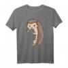 Igel Liebhaber Kinder Damen Mädchen T-Shirt - Witziges Tiermotiv Geschenk für Weihnachten & Geburtstag