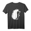 Igel T-Shirt für Tier- und Naturliebhaber - Klassisches Design mit langlebigem Saum, perfekt für Wald- und Naturfans