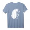 Igel T-Shirt für Tier- und Naturliebhaber - Klassisches Design mit langlebigem Saum, perfekt für Wald- und Naturfans