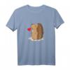 Igel in Love T-Shirt – Perfektes Tiermotiv-Geschenk für Tierliebhaber, Geburtstags- und Weihnachtsgeschenk, auch als Pyjama-Oberteil geeignet