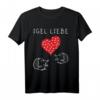 Igelliebe - Igel Liebe T-Shirt mit Spruch - Süßes Tiermotiv, ideales Geschenk zu Weihnachten, Nikolaus, Geburtstag, Ostern & Feiertagen für Igelliebhaber