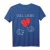 Igelliebe - Igel Liebe T-Shirt mit Spruch - Süßes Tiermotiv, ideales Geschenk zu Weihnachten, Nikolaus, Geburtstag, Ostern & Feiertagen für Igelliebhaber