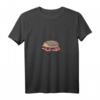 Damen Igel mit Schuhen T-Shirt mit V-Ausschnitt – Bequemes, stylisches Tiermotiv-Shirt für Alltag und Freizeit