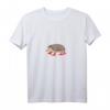 Damen Igel mit Schuhen T-Shirt mit V-Ausschnitt – Bequemes, stylisches Tiermotiv-Shirt für Alltag und Freizeit