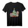 Weihnachtsigel T-Shirt zum Weihnachtsbaum Schmücken - Süßes Weihnachtsdesign für Advent Fans und Weihnachtsstimmung