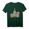 Weihnachtsigel T-Shirt zum Weihnachtsbaum Schmücken - Süßes Weihnachtsdesign für Advent Fans und Weihnachtsstimmung