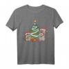 Weihnachtsigel T-Shirt zum Weihnachtsbaum Schmücken - Süßes Weihnachtsdesign für Advent Fans und Weihnachtsstimmung