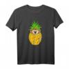 Sommer tropisch lustiges Ananas T-Shirt mit süßem Igel - Perfektes Urlaubsoutfit & Geschenk für Freunde & Partner