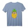 Sommer tropisch lustiges Ananas T-Shirt mit süßem Igel - Perfektes Urlaubsoutfit & Geschenk für Freunde & Partner