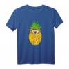 Sommer tropisch lustiges Ananas T-Shirt mit süßem Igel - Perfektes Urlaubsoutfit & Geschenk für Freunde & Partner