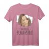 Offizielles Schlafshirt mit Igel-Design – Komfortables Tiermotiv für Morgenmuffel, Langschläfer & Schlafmützen, perfekt für Familie und Freunde