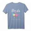 Bin da kann losgehen Flamingo mit Sekt T-Shirt - Lustiges Partyshirt für Mädelsabend & Feierfreunde