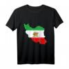 Niedliches Iran-Flagge T-Shirt mit Löwe und Sonne – Unterstützung für Frauenrechte und Freiheit im Iran