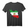 Niedliches Iran-Flagge T-Shirt mit Löwe und Sonne – Unterstützung für Frauenrechte und Freiheit im Iran