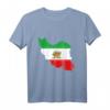 Niedliches Iran-Flagge T-Shirt mit Löwe und Sonne – Unterstützung für Frauenrechte und Freiheit im Iran
