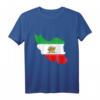 Niedliches Iran-Flagge T-Shirt mit Löwe und Sonne – Unterstützung für Frauenrechte und Freiheit im Iran