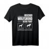 Irischer Wolfshund Kein Pony Hund T-Shirt mit Spruch – Lustiges Geschenk für Hundeliebhaber & Züchter