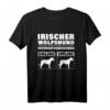 Irischer Wolfshund T-Shirt - Hundeliebhaber Motiv für Hundebesitzer, Gassi, Hundeschule & Hundespaziergänge