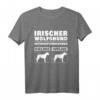 Irischer Wolfshund T-Shirt - Hundeliebhaber Motiv für Hundebesitzer, Gassi, Hundeschule & Hundespaziergänge