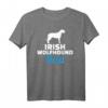 Irischer Wolfshund Papa T-Shirt für Hundeliebhaber & Hundebesitzer – Klassisch geschnitten, perfekt als Geschenk für Hundeväter