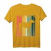 Irischer Wolfshund Silhouette Retro Vintage 70er 80er T-Shirt – Perfektes Geschenk für Hundeliebhaber und Retro-Fans