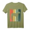 Irischer Wolfshund Silhouette Retro Vintage 70er 80er T-Shirt – Perfektes Geschenk für Hundeliebhaber und Retro-Fans