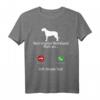 Aufruf an Haustierliebhaber Irischer Wolfshund Hund T-Shirt - Klassisch geschnitten, langlebig mit doppeltem Saum