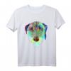 Splash Hund Irischer Wolfshund T-Shirt - Bunte Geschenkidee für Wolfshund-Fans und Gassigeher