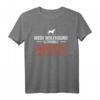 Irischer Wolfshund T-Shirt - Geschenk für Hundebesitzer & Hundeliebhaber mit Charakter