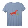 Irish Setter Hund mit Tannenbaum T-Shirt – Lustiges Geschenk für Irish Setter Fans, Hundeliebhaber & HapFrog