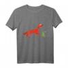 Irish Setter Hund mit Tannenbaum T-Shirt – Lustiges Geschenk für Irish Setter Fans, Hundeliebhaber & HapFrog