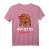 Irish Red Setter Mama T-Shirt – Geschenk für Hundeliebhaberinnen, perfekt zu Muttertag, Weihnachten & Geburtstag
