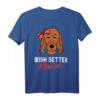 Irish Red Setter Mama T-Shirt – Geschenk für Hundeliebhaberinnen, perfekt zu Muttertag, Weihnachten & Geburtstag