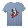 Irish Setter Hund Silhouette T-Shirt mit Sonnenbrille – Geschenk für Hundemütter, Hundeväter und Irish Setter Fans