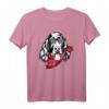 Irish Setter Hund Silhouette T-Shirt mit Sonnenbrille – Geschenk für Hundemütter, Hundeväter und Irish Setter Fans