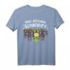 Niedliches Schlafshirt mit Schildkröte und Fledermäusen – Lustiges Tiermotiv für Damen und Herren, perfekt als Geschenk für Tierliebhaber, Morgenmuffel und Waldtier-Fans