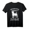 Jack Russell Terrier Hund T-Shirt für Hundeliebhaber & Hundebesitzer - Lustiges Geschenk für Hundemama & Hundepapa mit Spruch